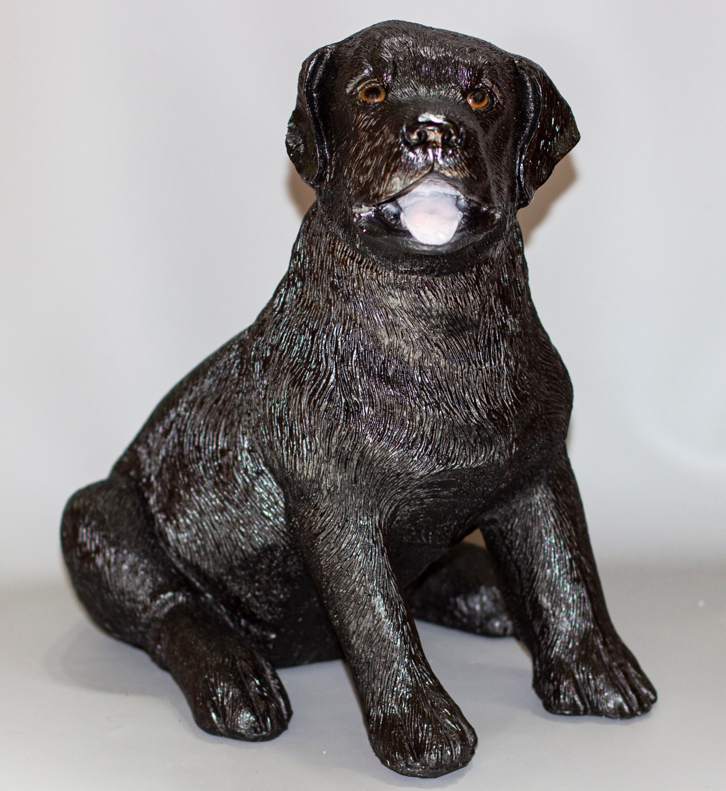 Urn Dog Ashes Labrador Pet Cremation Statue Animal Memorial Grave Decor Keepsake