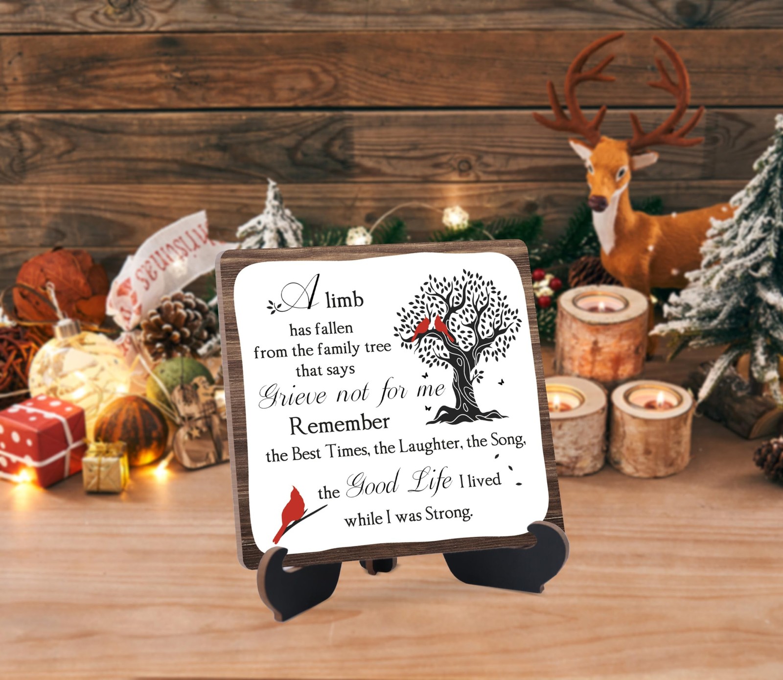 Celebration of Life Decorations,Memorial Decor Plaque Sign,Sympathy Gift,Reme…