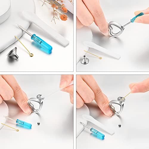 Mini Funnel Set for Cremation Jewelry Filling Kit for Urn Necklace Keepsake