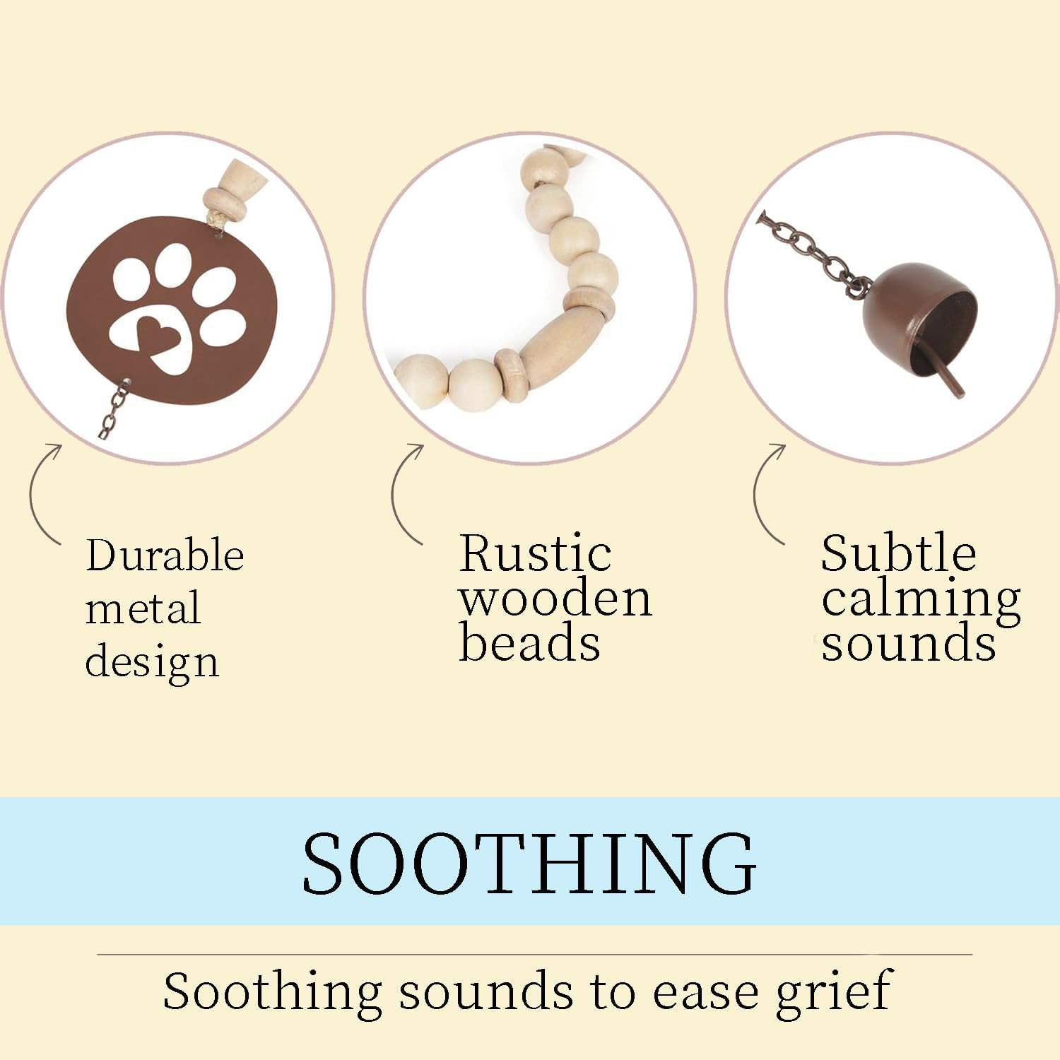 Pet Memorial Gifts for Dogs, Dog Memorial, Pet Memorial Wind Chime, Loss of a Do