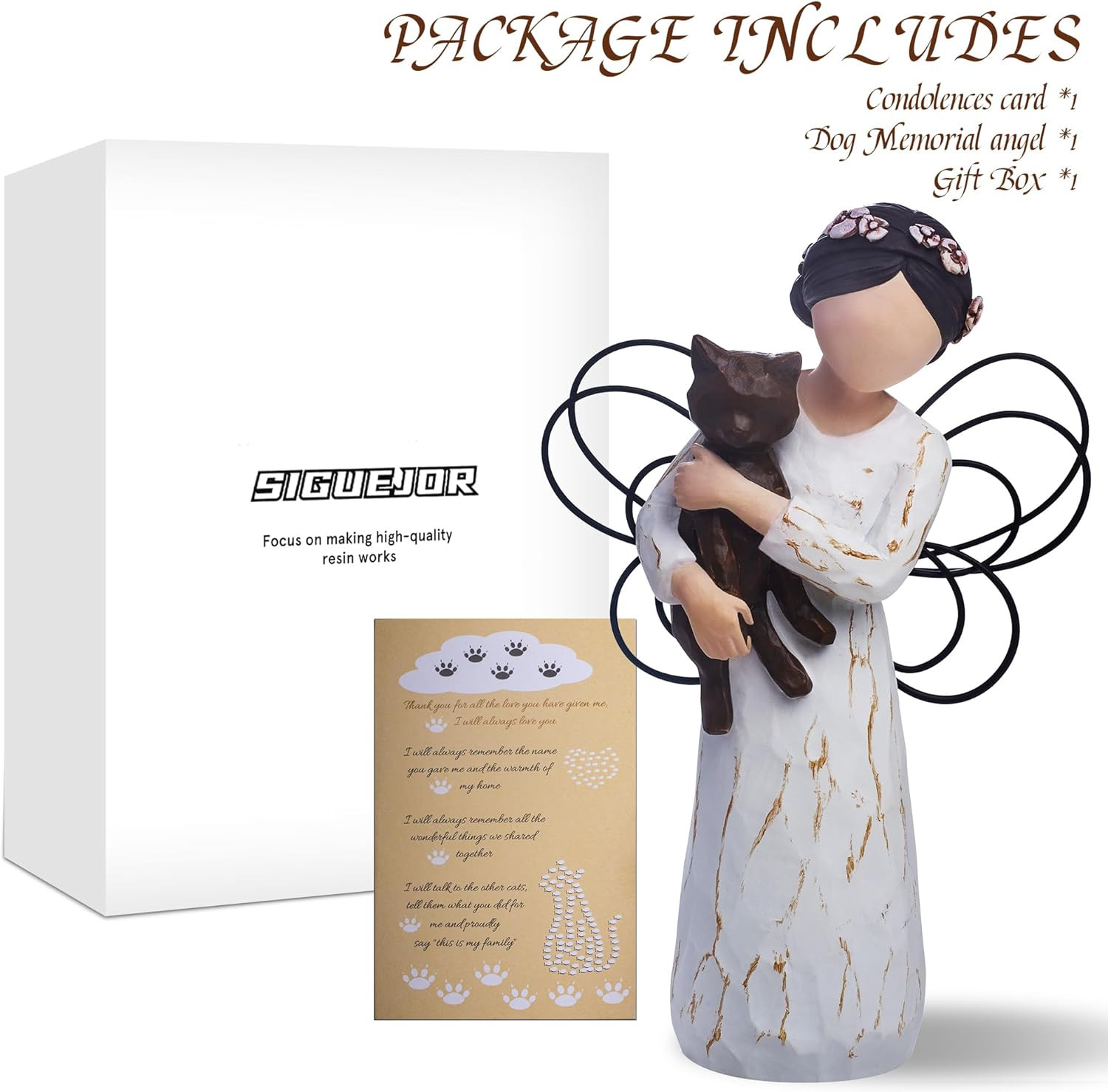 Cat Memorial Gifts, Cat Memorial Gifts for Loss of Cat, Pet Cat Remembrance Gift