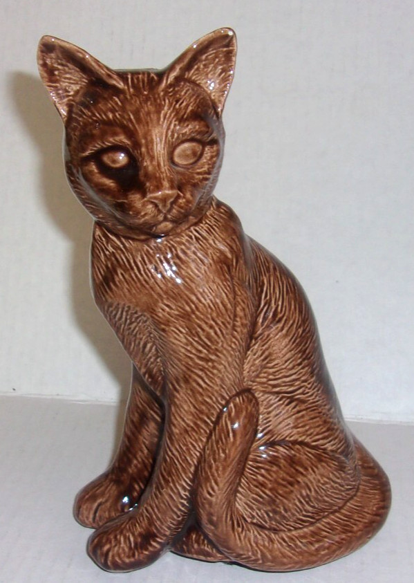 Cat Memorial Urn, Beautiful Container for Ashes – Cremation Keepsake urn BROWN