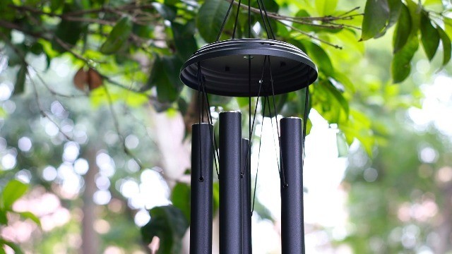 Pet Memorial Wind Chime 32 Inch Dog Cat Sympathy Gift Outdoor Aluminum
