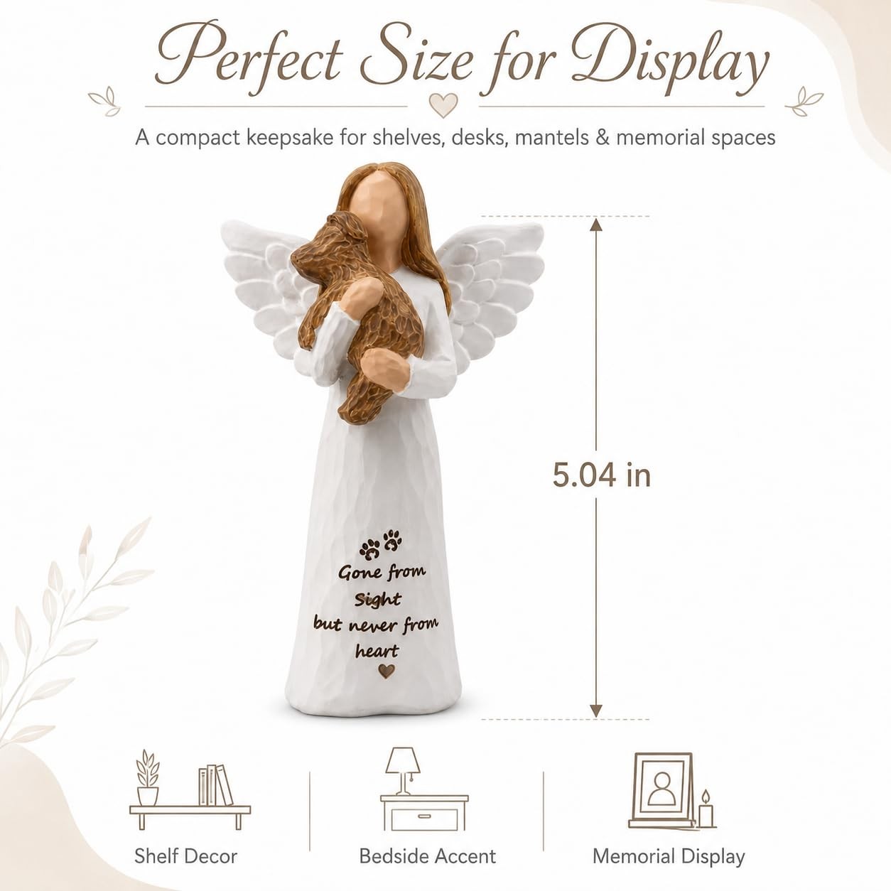 Dog Memorial Gift for Loss of Dog, Pet Loss Sympathy Gifts, in Memory Angel F…