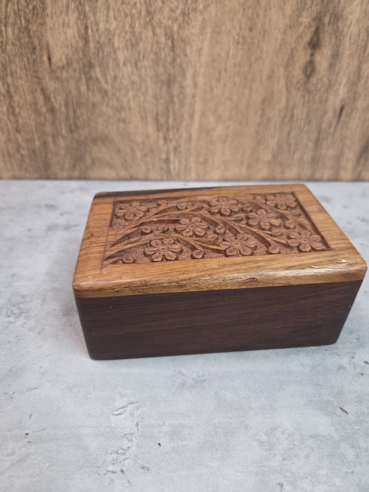 Keepsake Box Tree of Life Cremation Urn for Ashes Small Wooden Box Dog Cat Pet