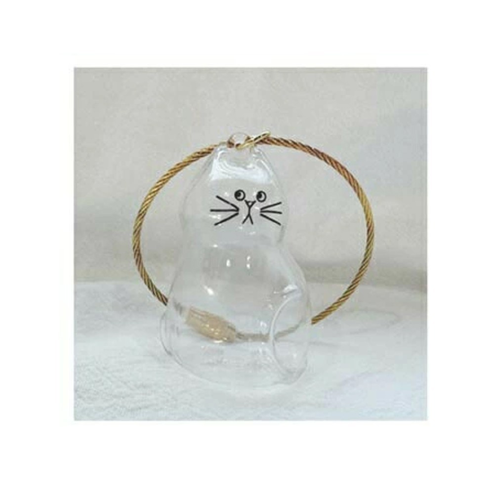 Pet Memorial CAT FUR Keychain Case Keepsake Holder Custom Cat Hair Charm Gift