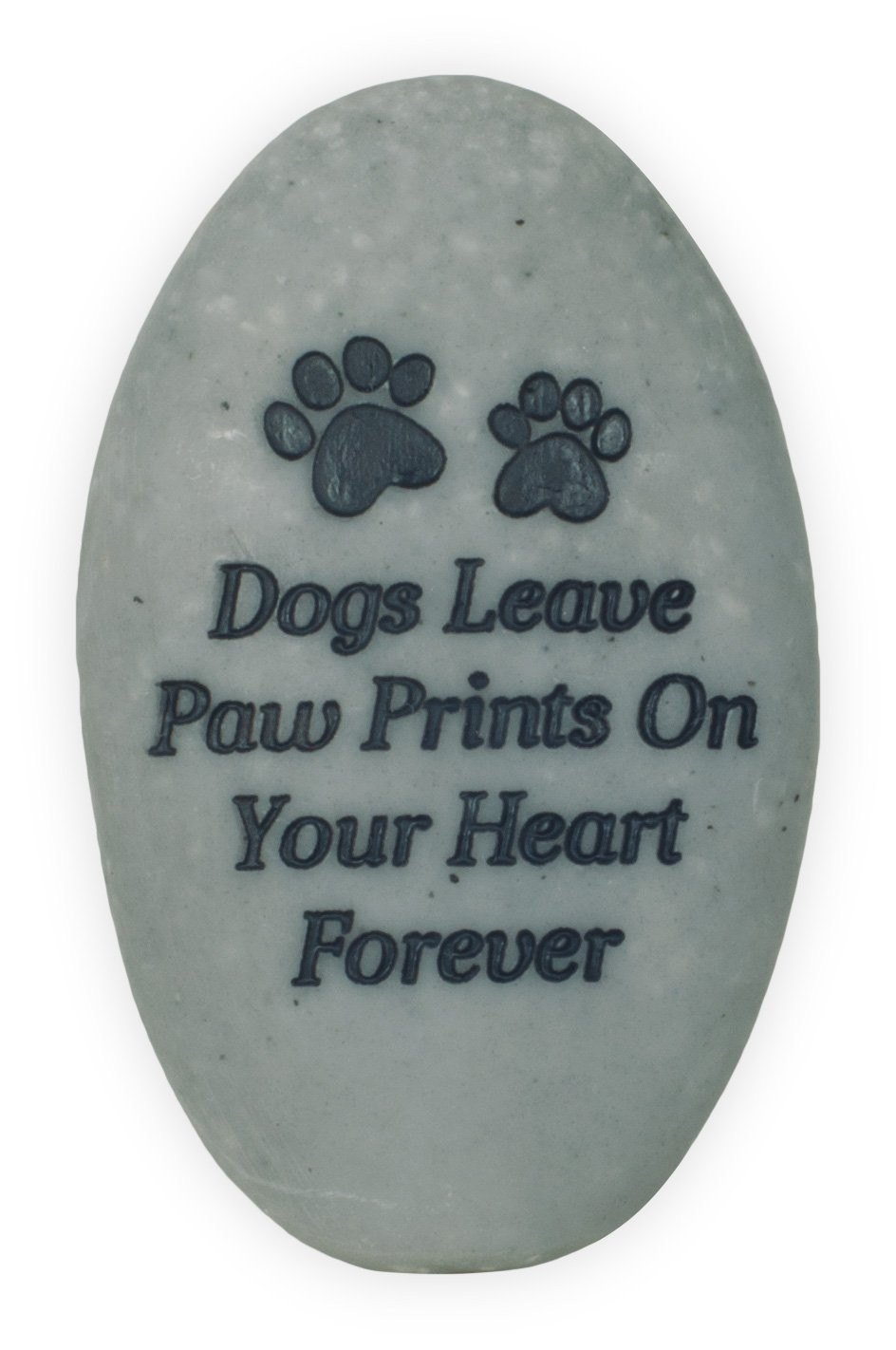 AngelStar Heart Forever Rainbow Bridge Pet Stone Grey 2 Inch Standard Functional