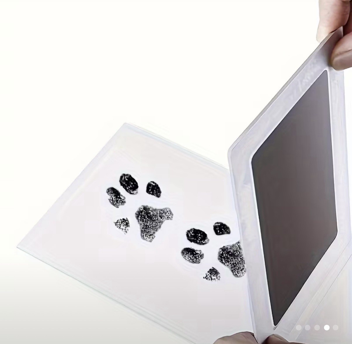 1pc Pet Paw Print Memorial Ink Pad with Touchless Ink for Pet Pawprint