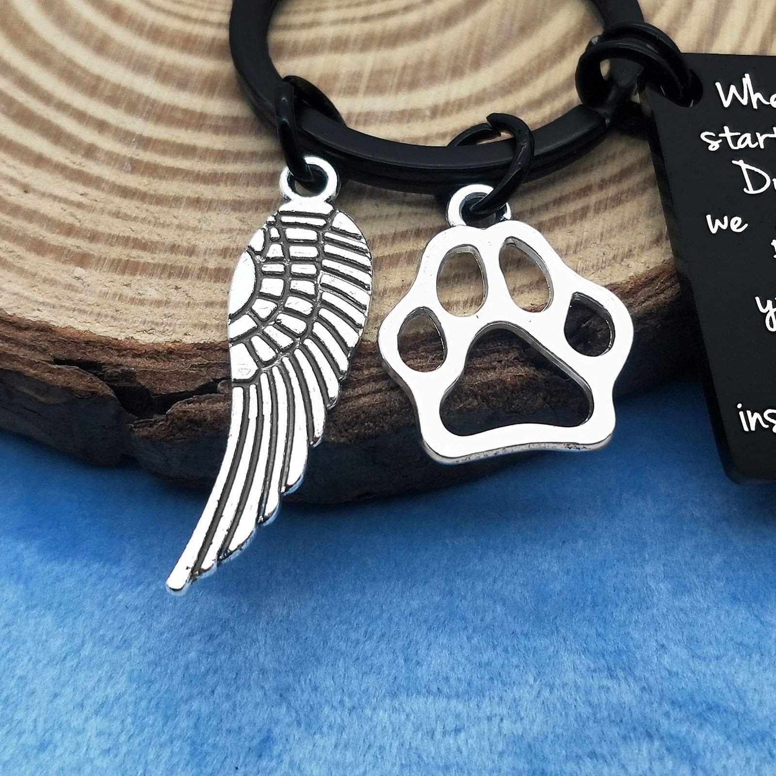 Loss of Pet Keychain Pet Memorial Gifts Keychain Dog Cat Sympathy Gifts When …