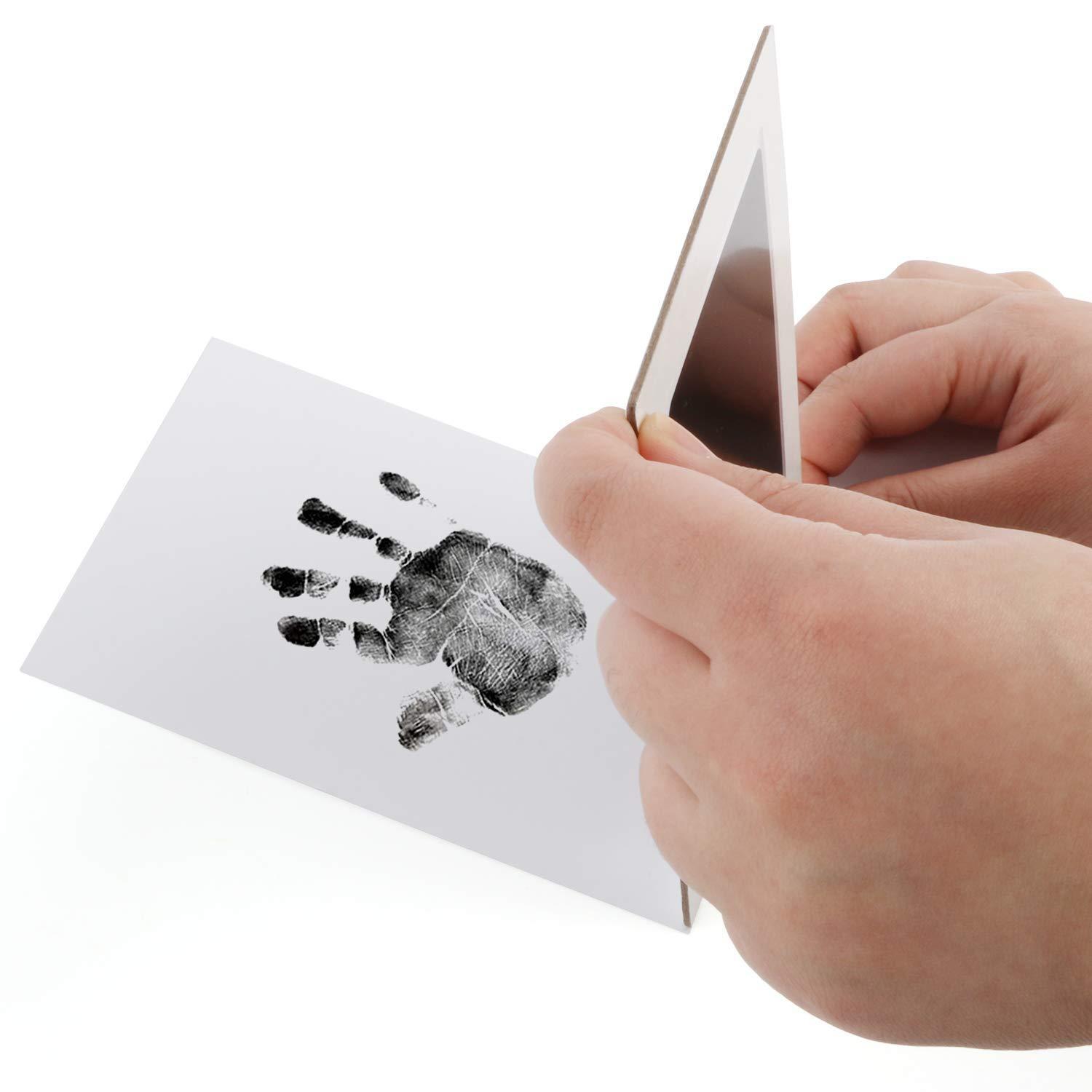 Paw Print Clean Touch Ink Pad Kit for Dogs and Cats, Pet Owner Keepsake Diy Ink