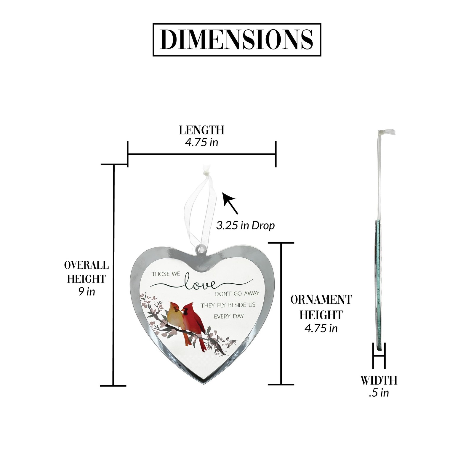 Pavilion – The Ones We Love Memorial Ornament, Bereavement Gifts, Christmas S…