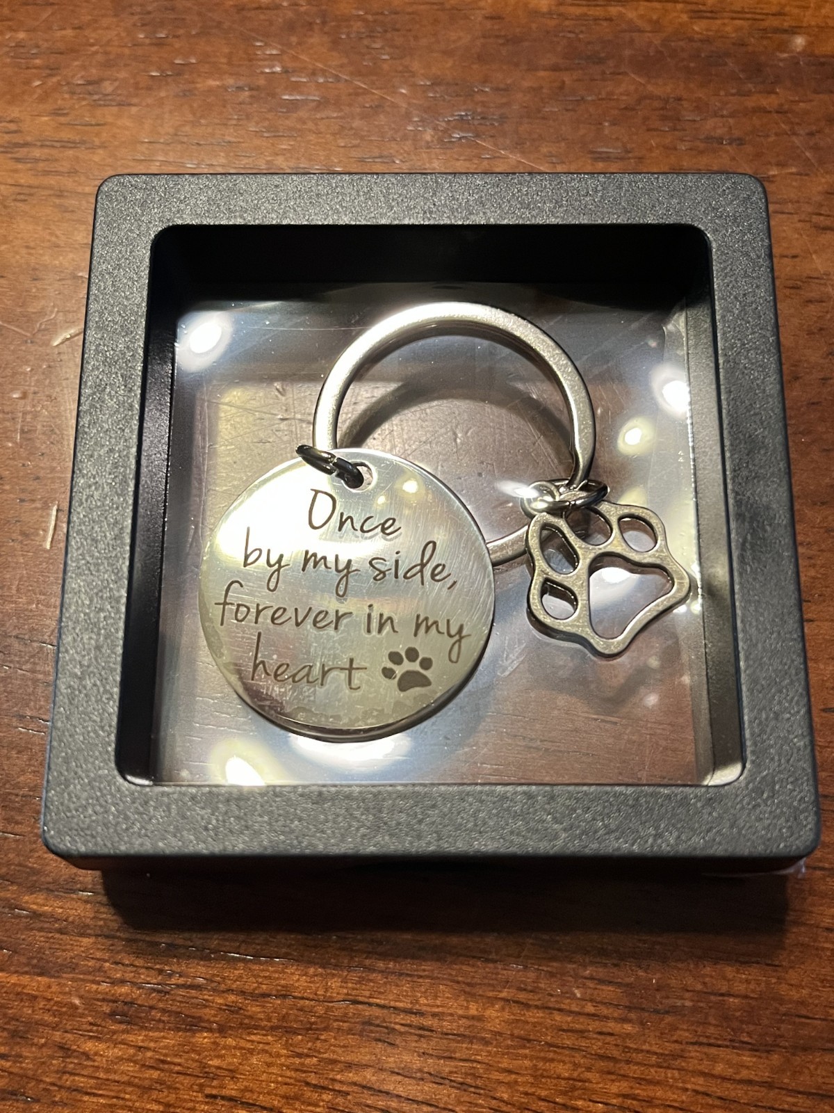 Pet Memorial Gift Lot Candle Keychain Paw Stone Sympathy Dog Cat Remembrance Set