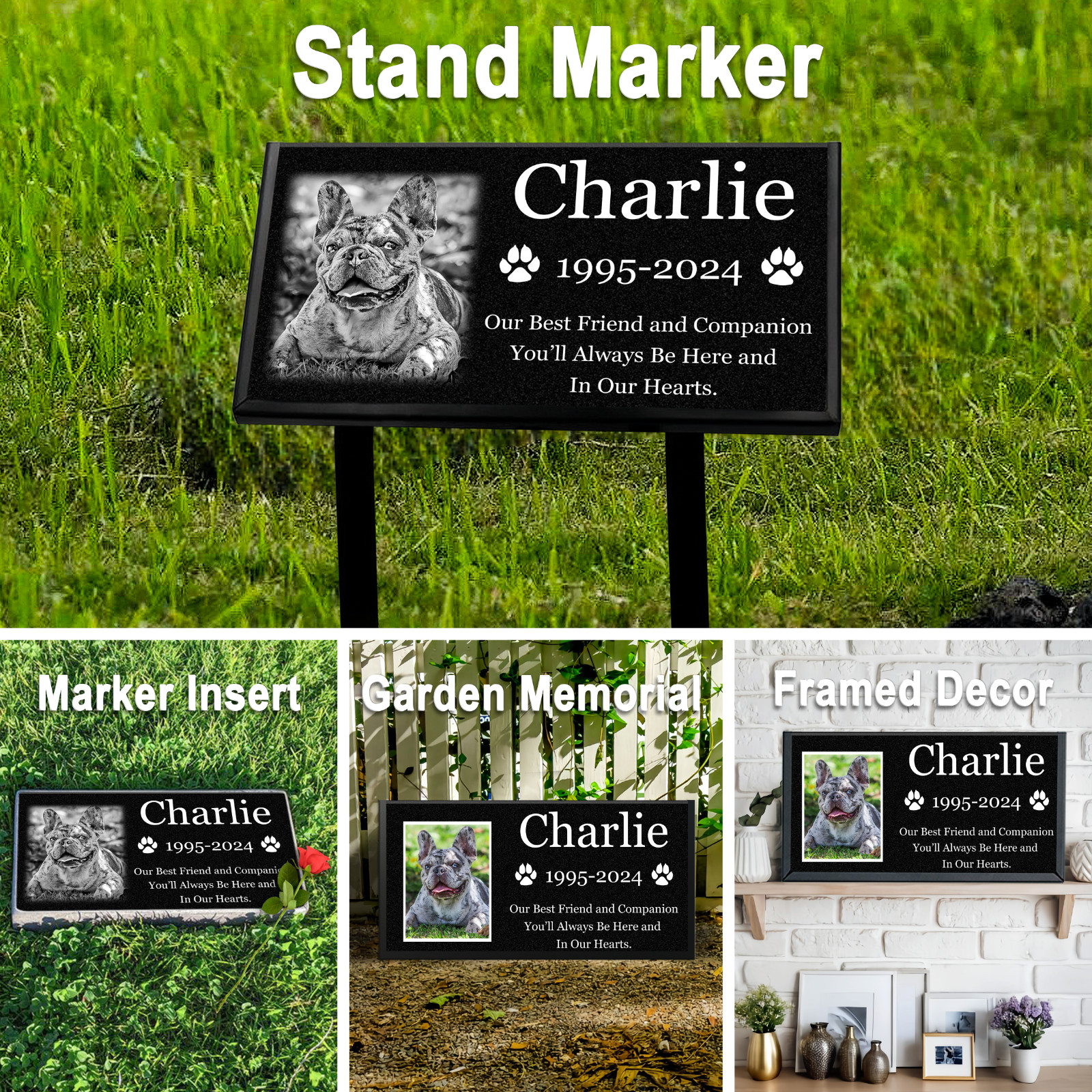 pet memorial stones personalized