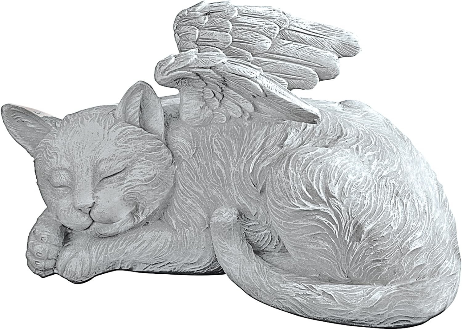 Weather-Resistant Cat Angel Memorial – Serene Tribute for Indoor & Outdoor Use
