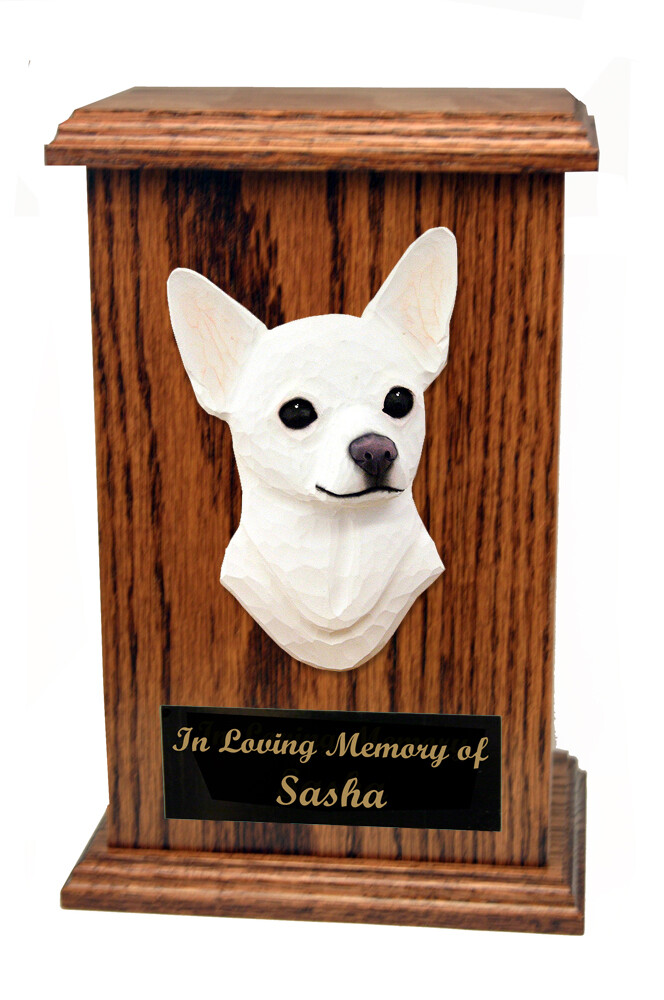 Chihuahua Short Hair Memorial Urn