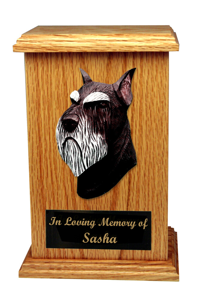Schnauzer Standard Memorial Urn