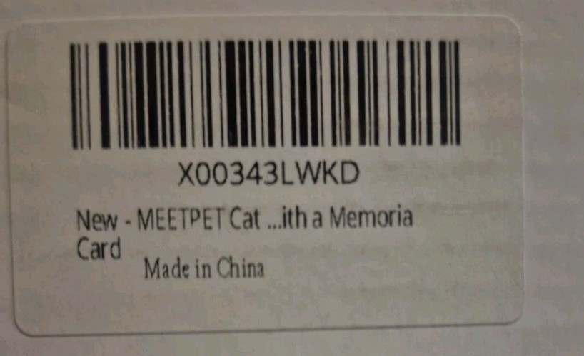 Cat Urn White Ceramic 3 1/2 Inches.Brand New