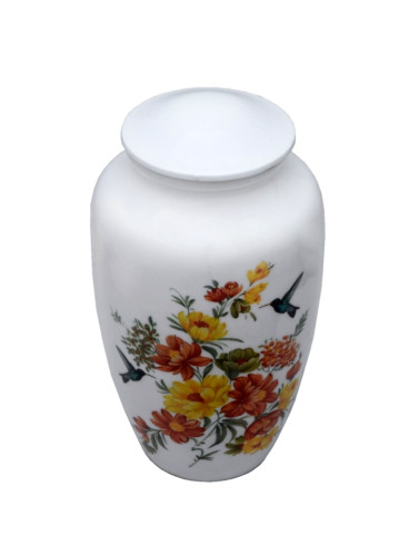 Aluminium Printed Urn Box ! Aluminium Box Urn ! Wooden Ashes Box ! Mans Urn Box