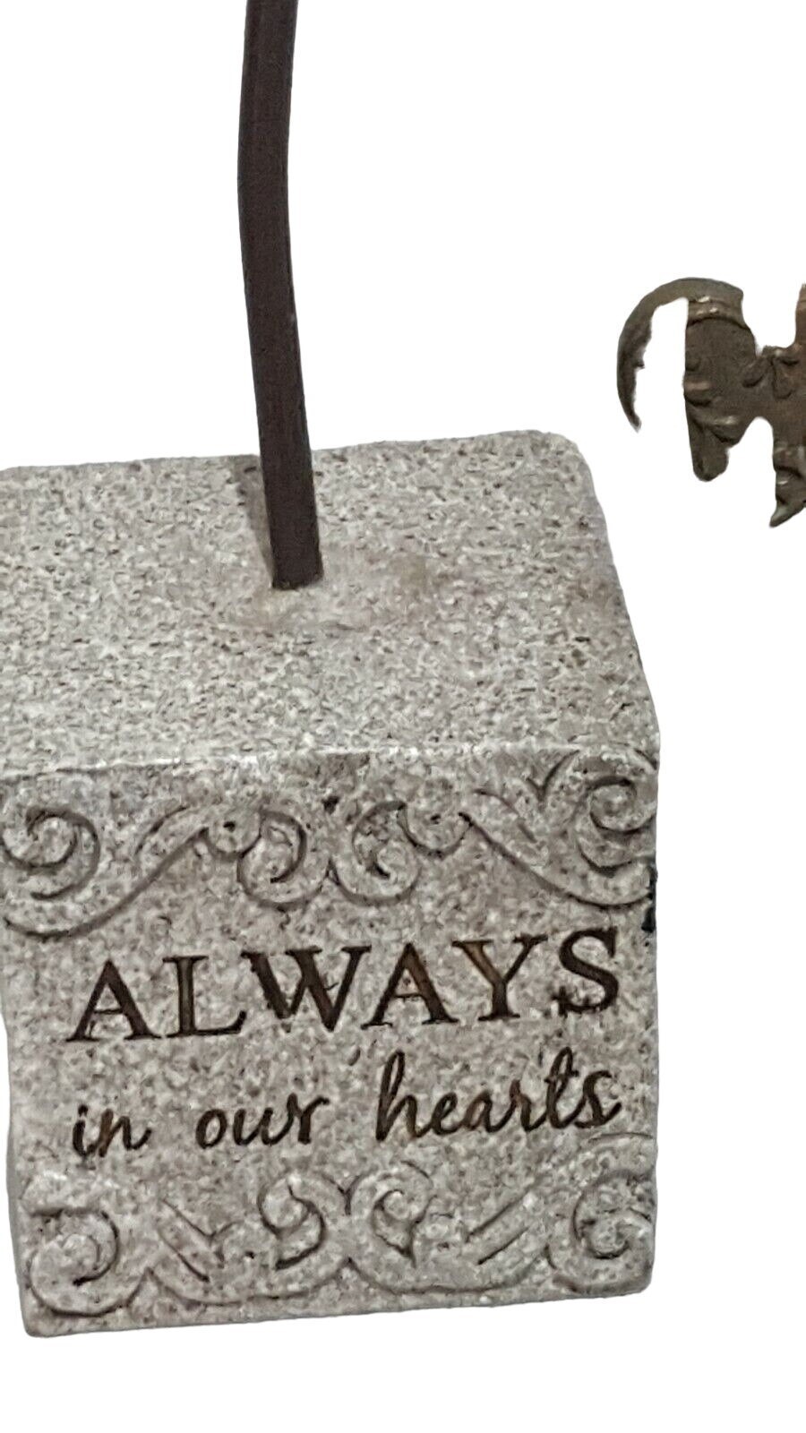 Pet Memorial Wind Chimes Gray – Dog Cat Loss Sympathy Remembrance Gift