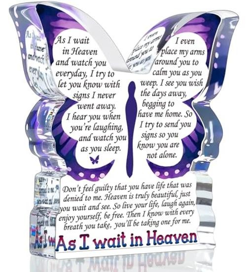 Sympathy Gifts for Loss of Loved One, Memorial Gifts for Loss Wait in Heaven