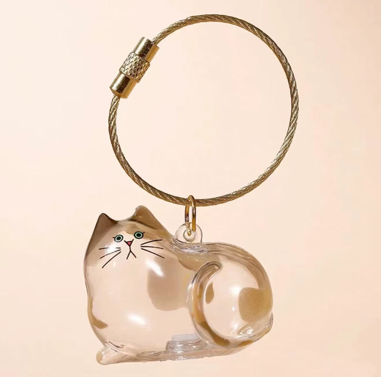 Pet Hair Keepsake Box Memorial Bottle for Cat Fur Storage Container for DIY Deco