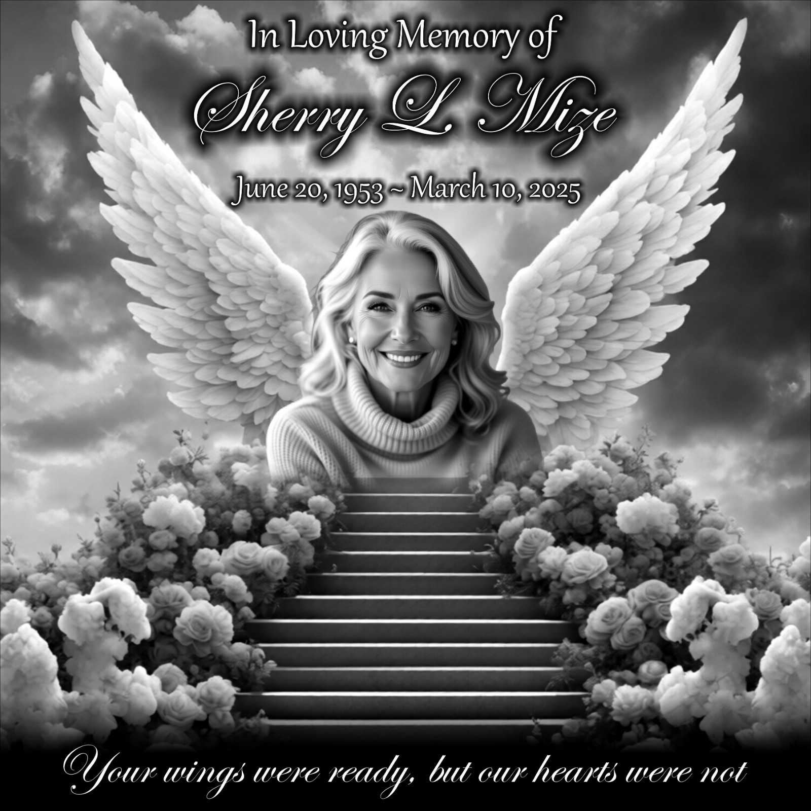 Personalized Memorial Grave Marker Granite Plaque headstone 12×12 Engraved