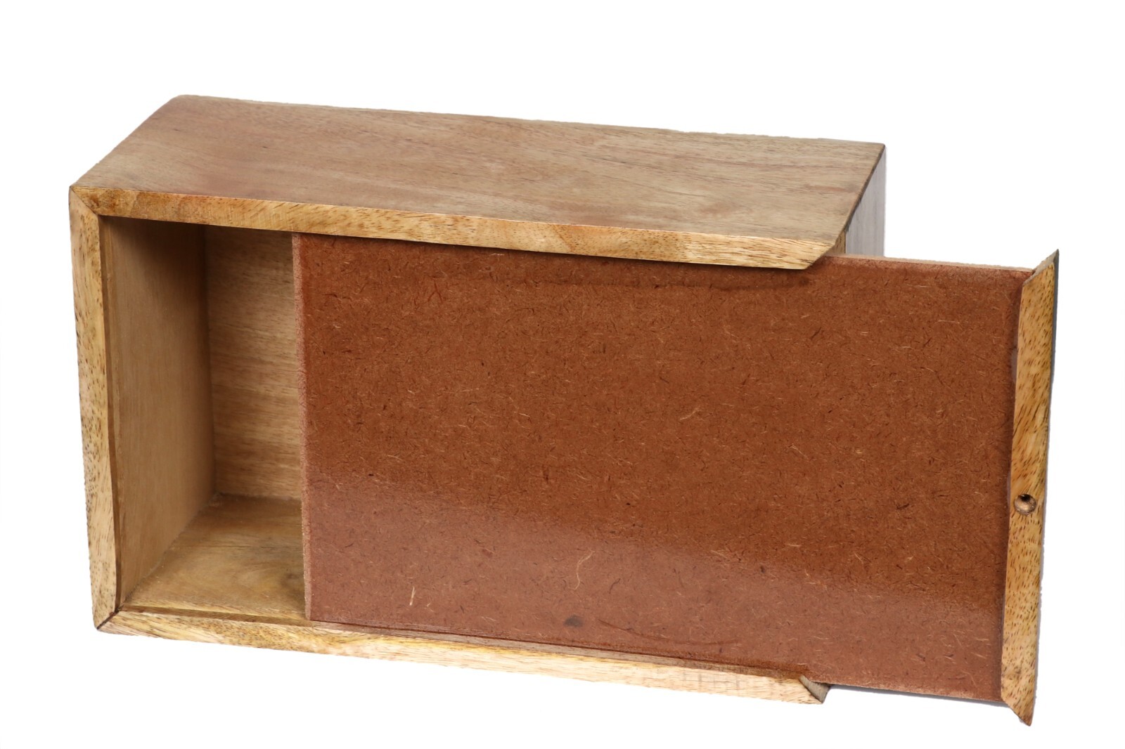 Moon Print Human Ashes Adult Male Female, Wooden Urns Box Mango Wood Urns