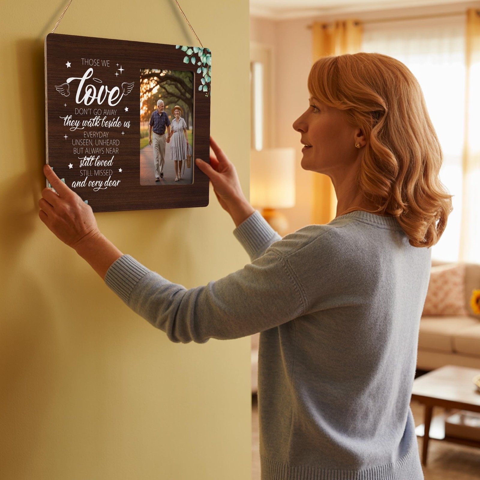 Sympathy Gifts for Loss of Loved One Picture Frame, Memorial Gift for Mom in …