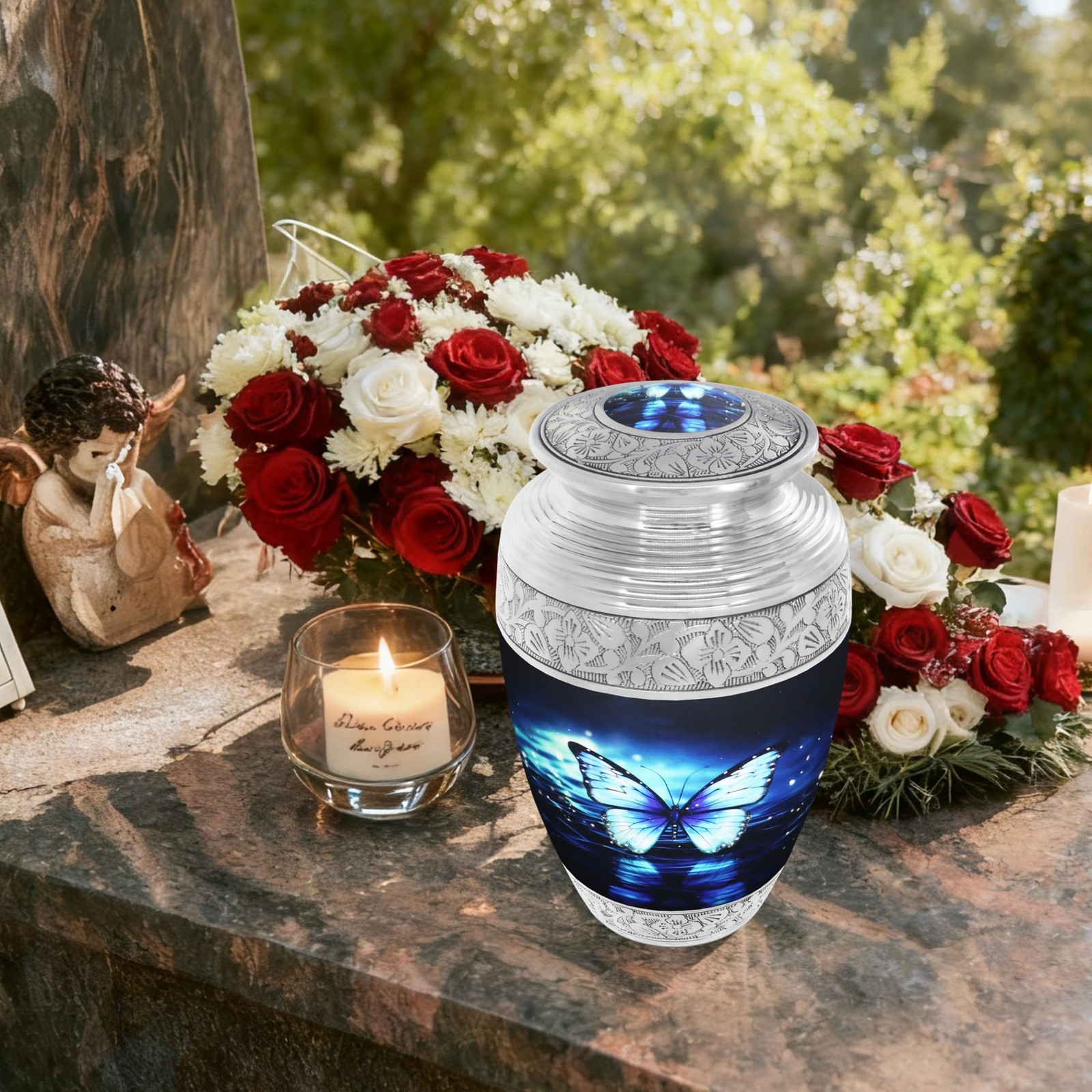Urn for Ashes Adult Male & Female, Cremation Urns for Human Ashes Adult Man &…