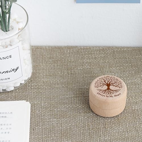 Small Wood Urn for Human Ashes Wooden Box Urns for Ashes – Tree of Life