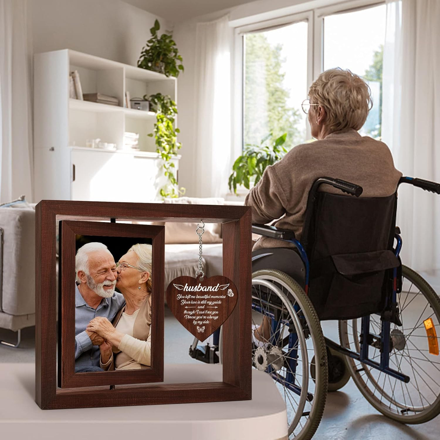 Memorial Gifts for Loss of Husband, Sympathy Picture Frame, Sympathy Gifts for L