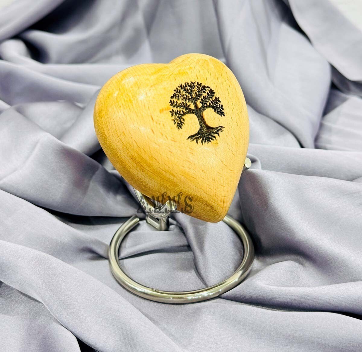Heart Urn with Tree of Life – Small Urns for Human Ashes – cremation urns