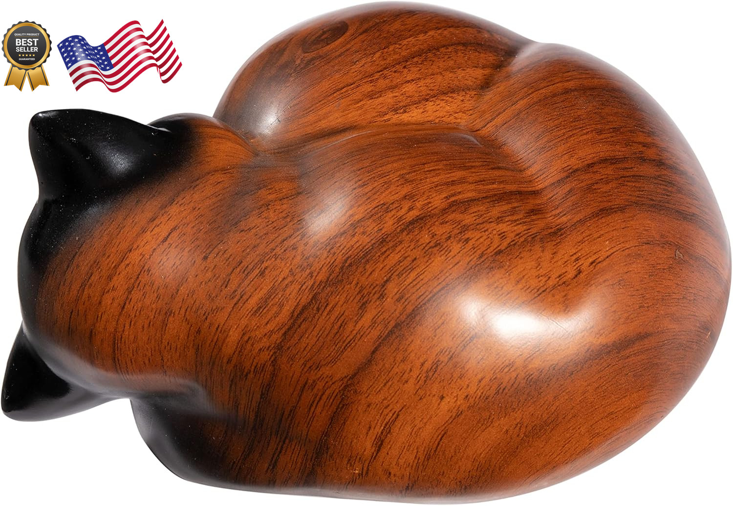 Sleeping Cat Resin Urn for Ashes Pet Cremation Urn for Small Animals FREE SHIP