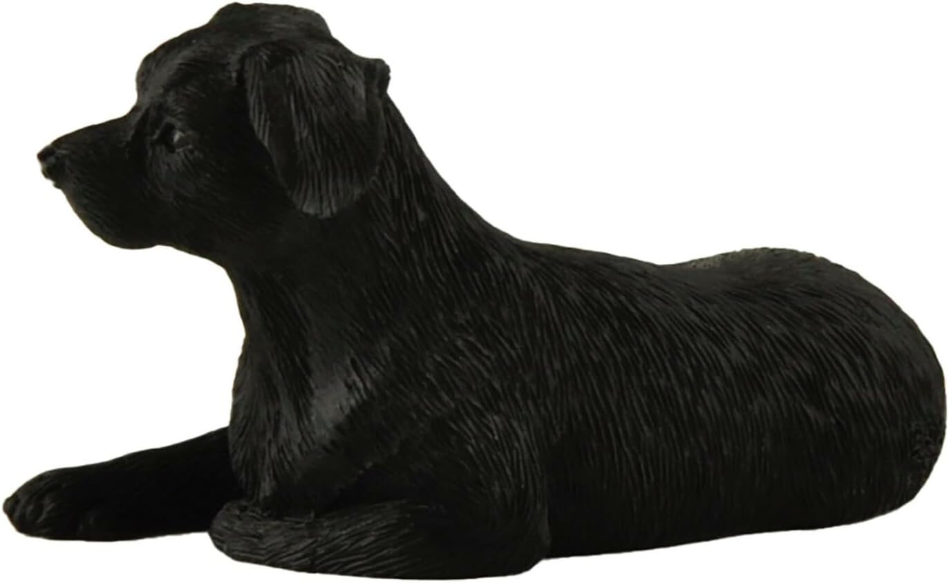6″ Miniature Black Labrador Dog Figurine – Black Lab Gifts, Black Lab