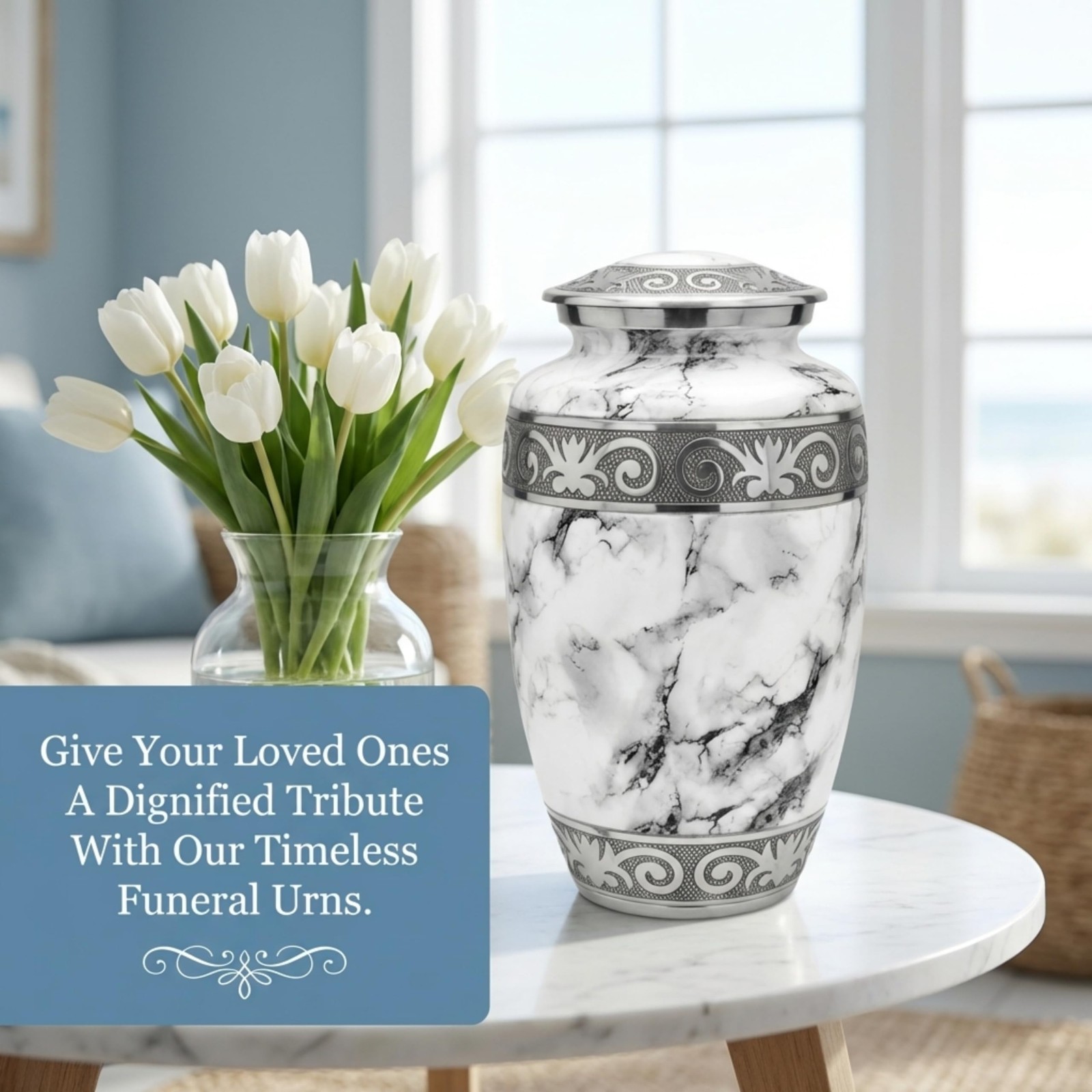 Urn for Ashes Adult Male – Cremation Urn for Human Ashes Adult, Large 200