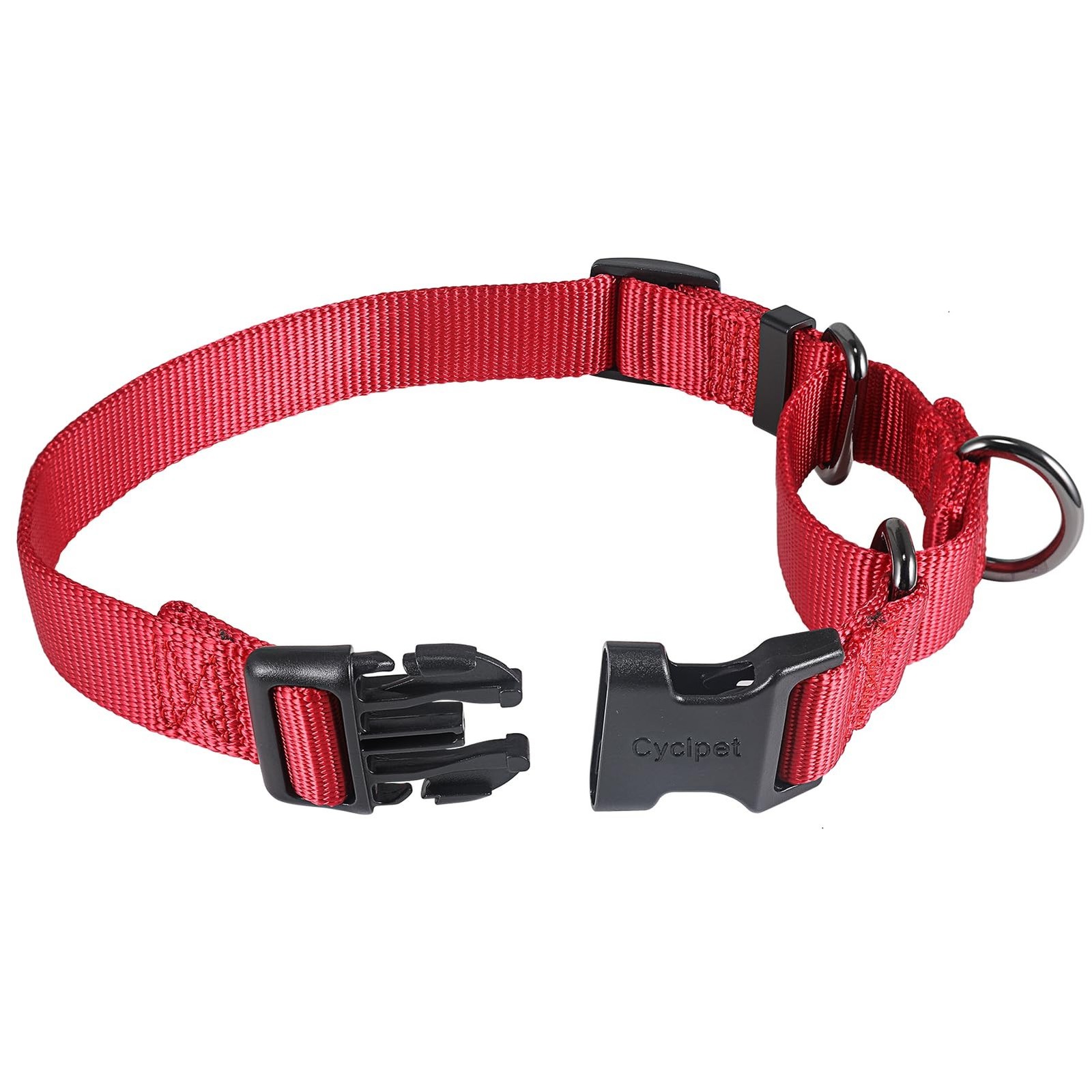 Advanced Nylon Martingale Dog Collar with Quick Release Buckle,Adjustable, Co…