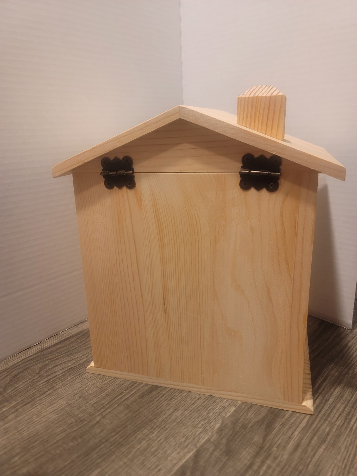 Wood Pet Memorial Urn Dog/Cat Ashes Wooden House Design