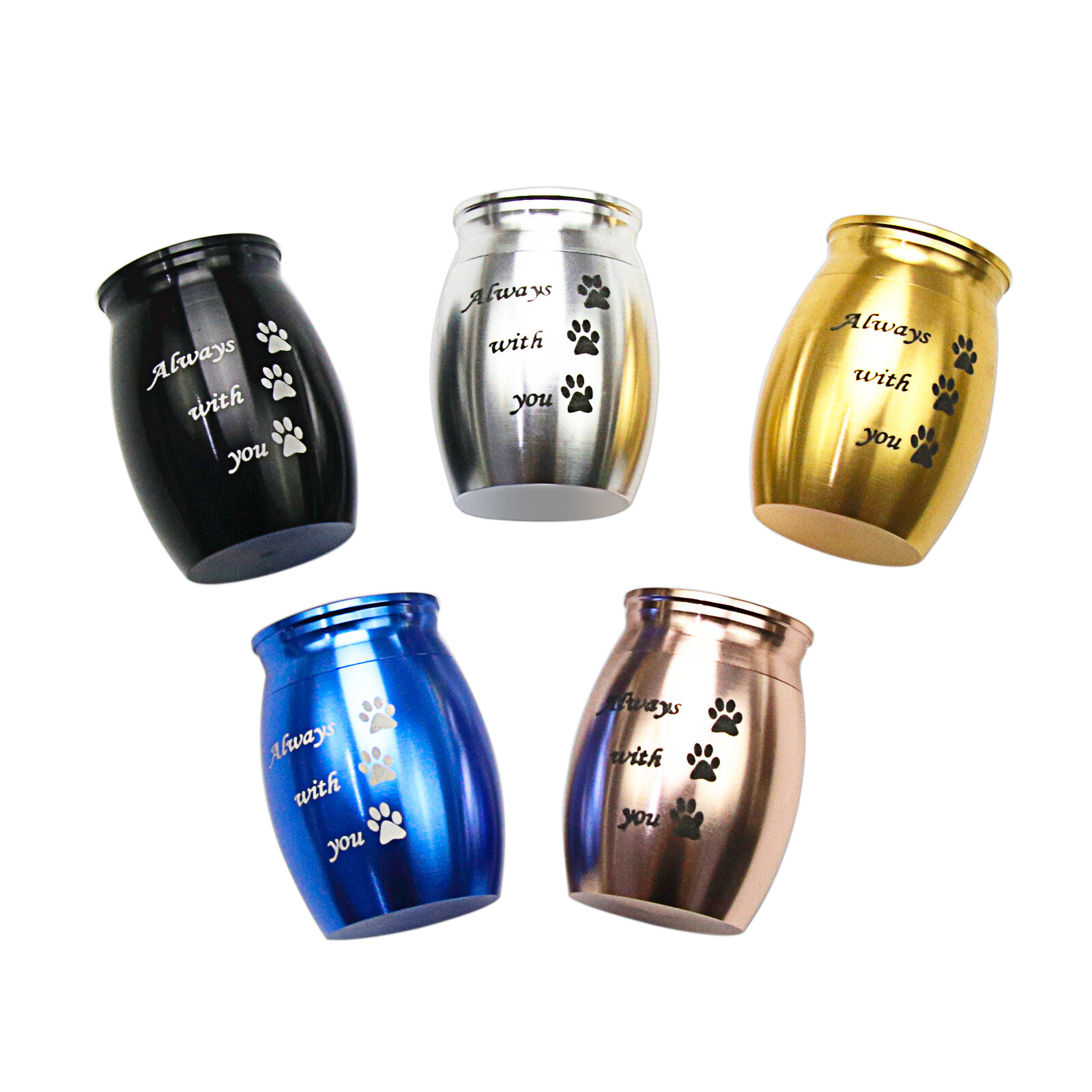 NEW Pet Mini Urn Miniature Funeral Cremation Urn Pet Ashes Holder Big 5 colors