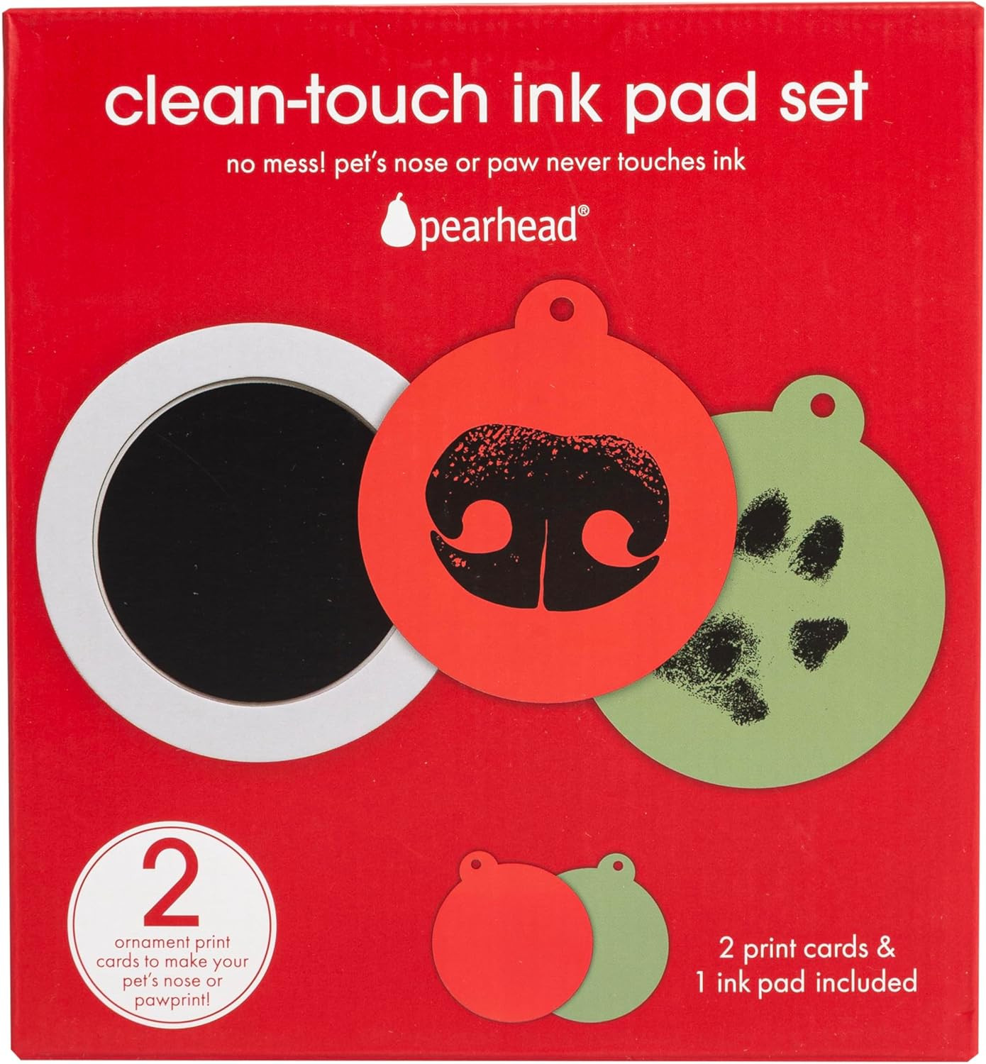 Paw Print Ink Pad Kit for Dogs & Cats – DIY Keepsake Impression Set