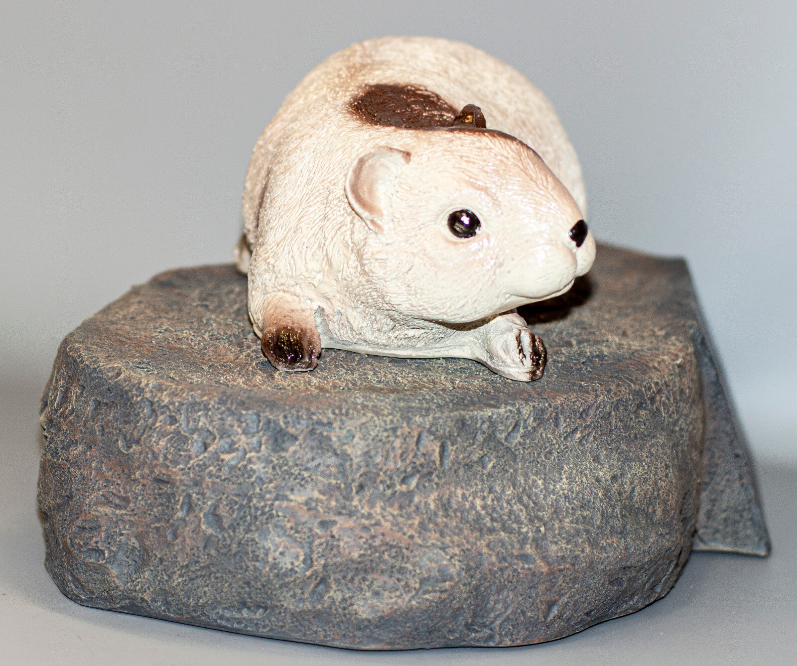 Guinea Pig Urn Pet Memorial Stone Plaque Cremation Statue Animal Grave Marker