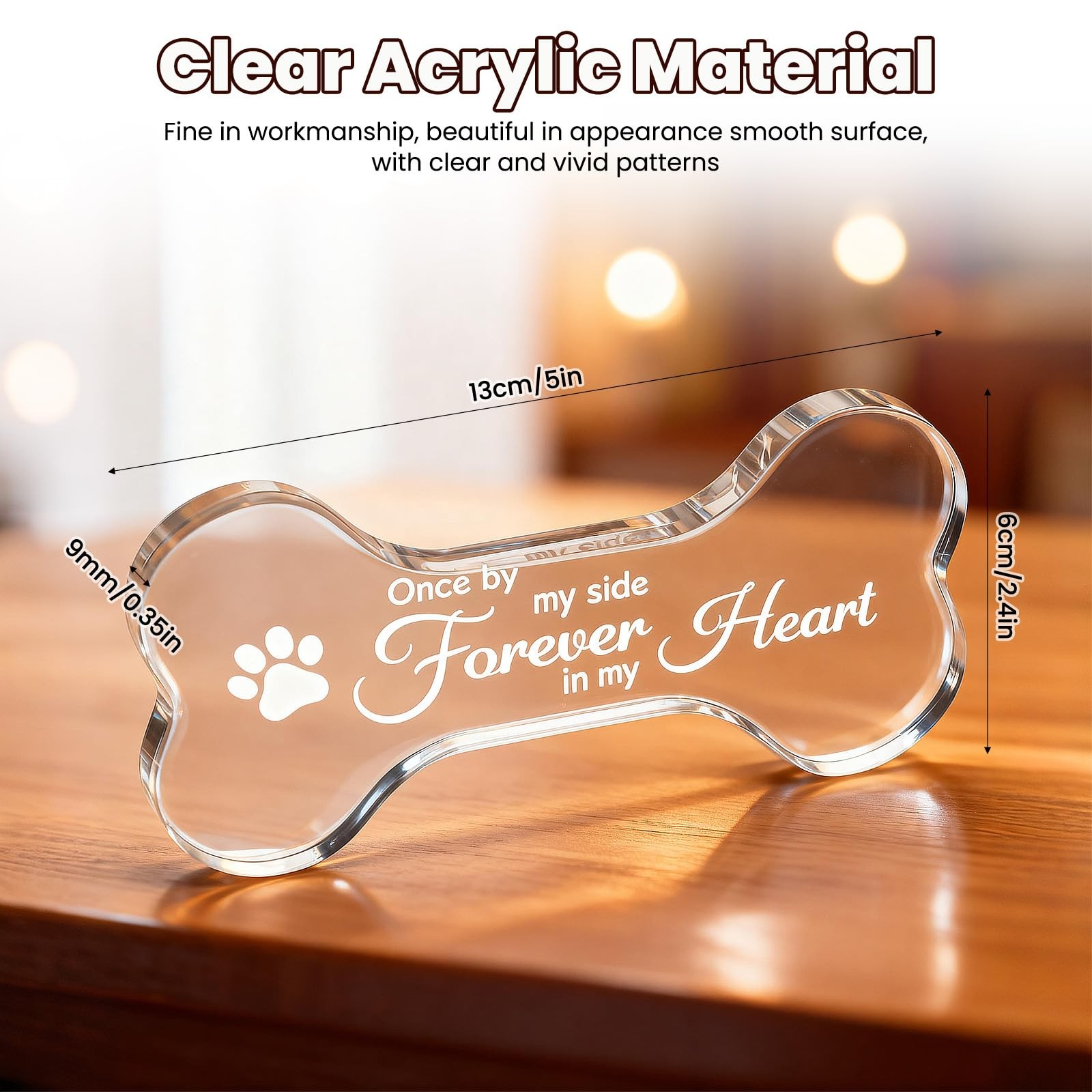 Dog Memorial Gifts for Loss of Dog, Pet Memorial Gifts for Dogs, Pet Remembrance