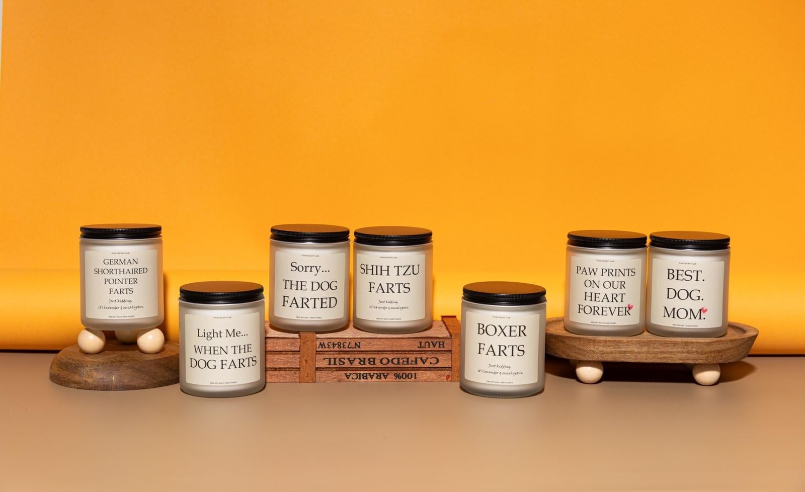 Dog Memorial Gifts for Loss of Dog, Pet Loss Sympathy Candle, Lavender & Euca…
