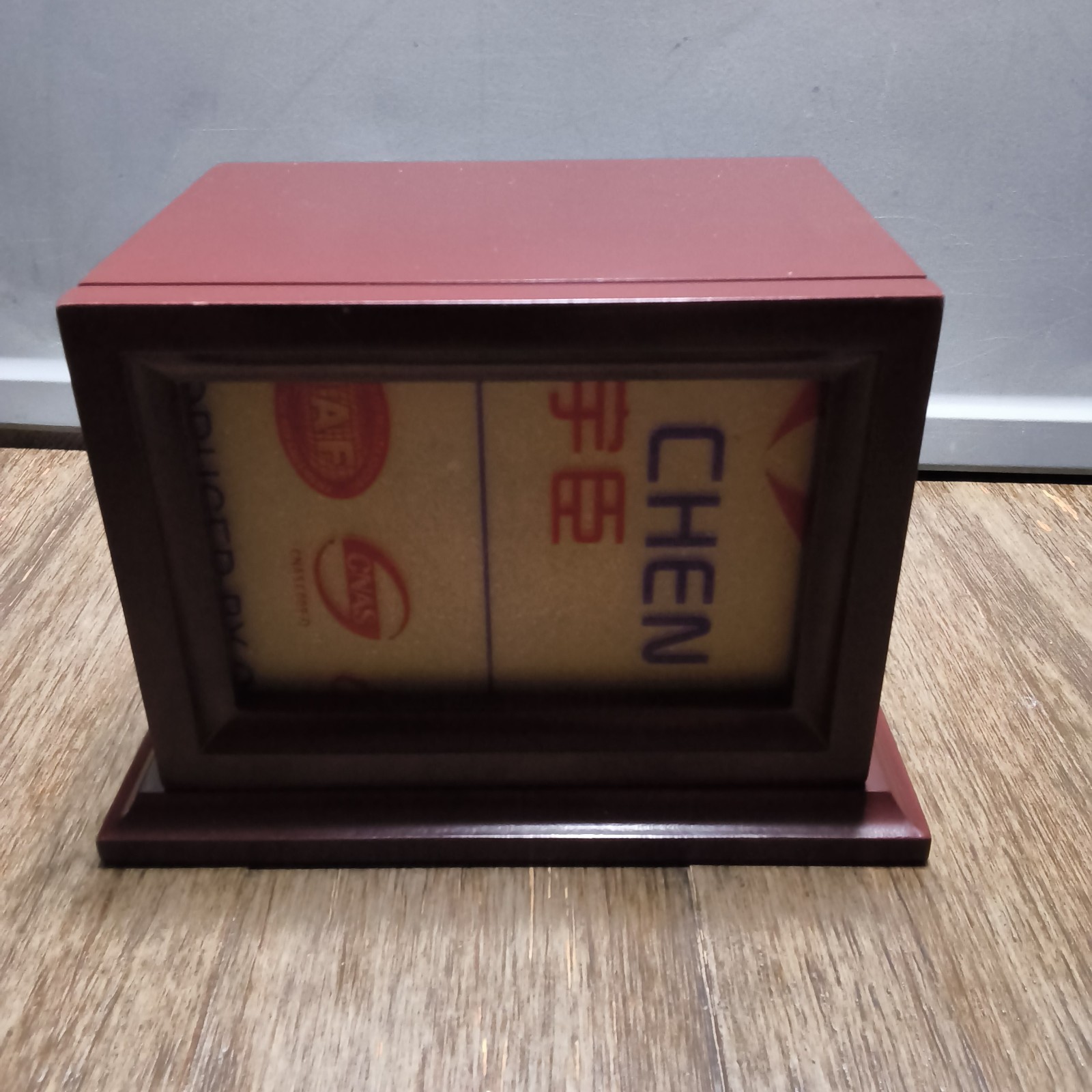 Wooden Pet Memorial Urn Photo Keepsake Box Pet Cremation Urn Dog Cat