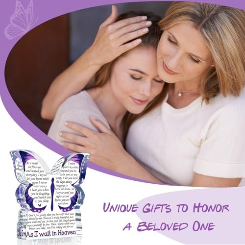 Sympathy Gifts for Loss of Loved One, Memorial Gifts for Loss Wait in Heaven