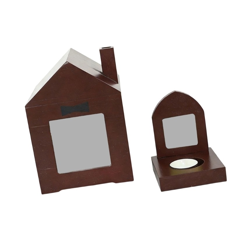 Natural Pet Memorial Box Dog Cats Urn For Storing Ashes Furs And Keepsakes