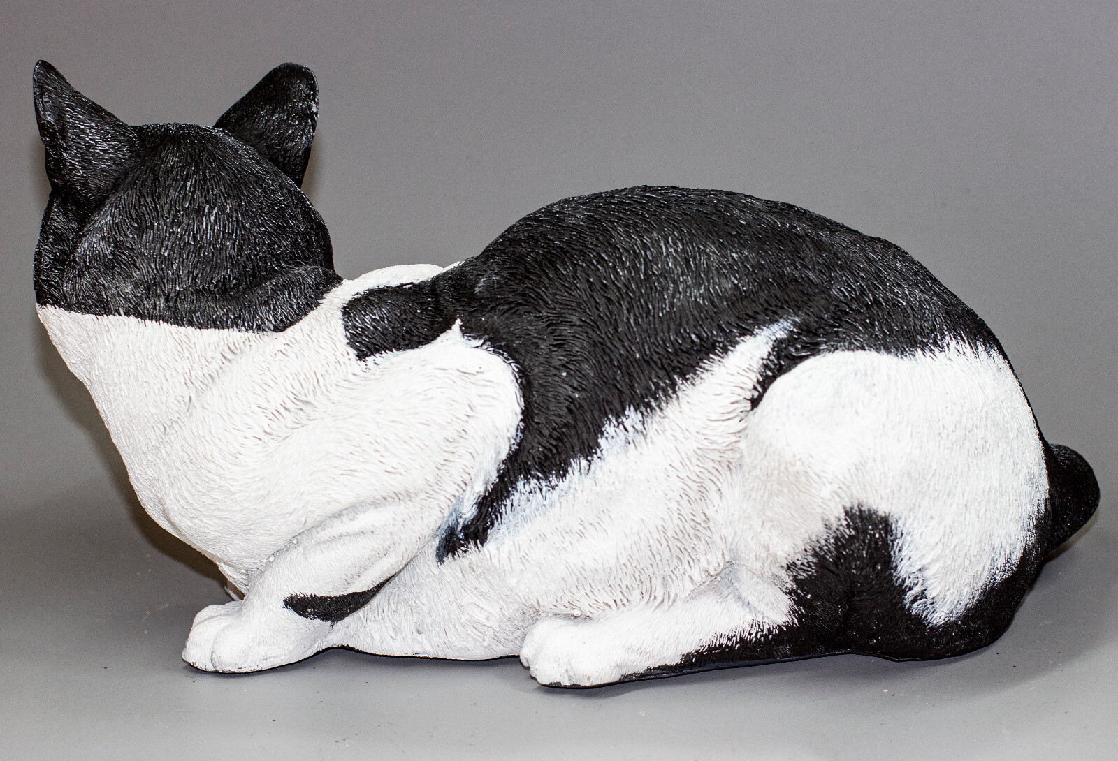 Unique Urn Tuxedo Cat Ashes Memorial Statue Pet Loss Animal Grave Decor Keepsake