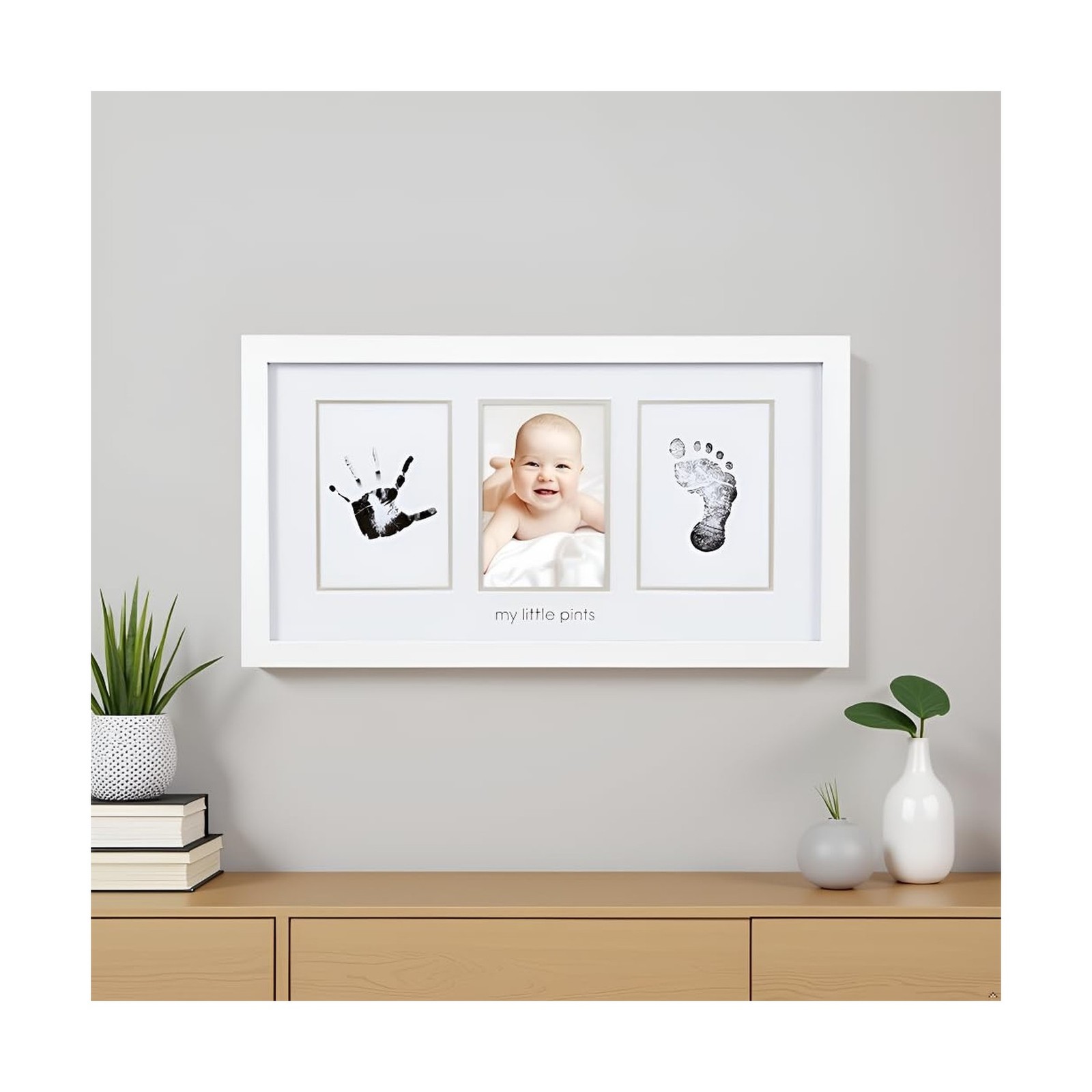 Pearhead Baby Hand and Footprint Kit – Inkless No Mess Clean-To… USA FAST SHIP