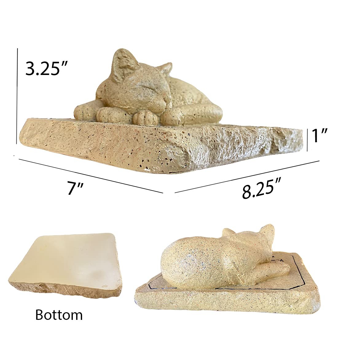 Lily’S Home Lilys Home Pet Memorial Stone – Cat Or Dog Grave Marker – Durable