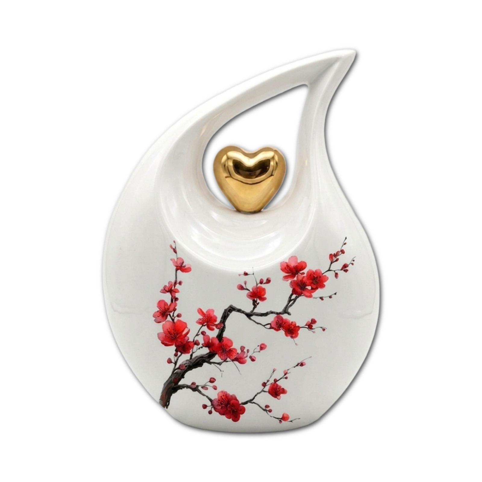 Teardrop Cremation Urn Adult Ashes – 200 Cu In Memorial – for Male & Female