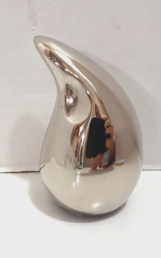 Small Teardrop Cremation Urn For Human or Pet Ashes Keepsake Memorial Urn